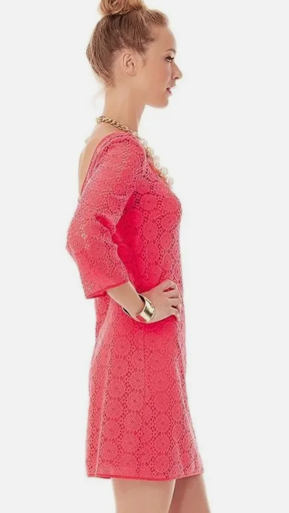 Lilly Pulitzer Topanga Lace Tunic Dress Size Small - Picture 2 of 8